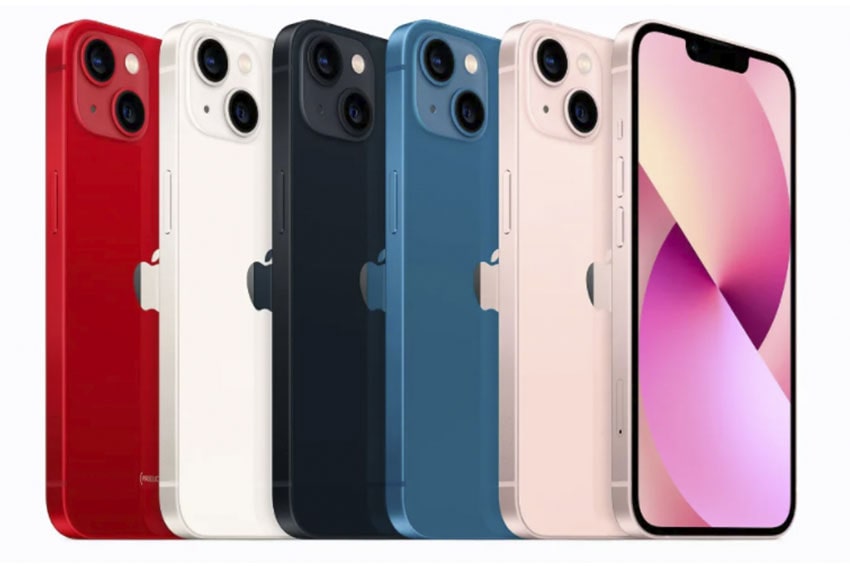 iphone 13 y iphone 13 mini colores